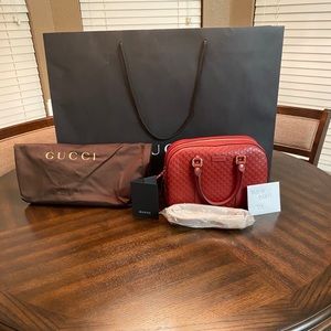 Gucci GG Guccissima handbag Authentic brand new
